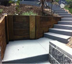 Steps Covercreted & Retainng Wall Brisbane